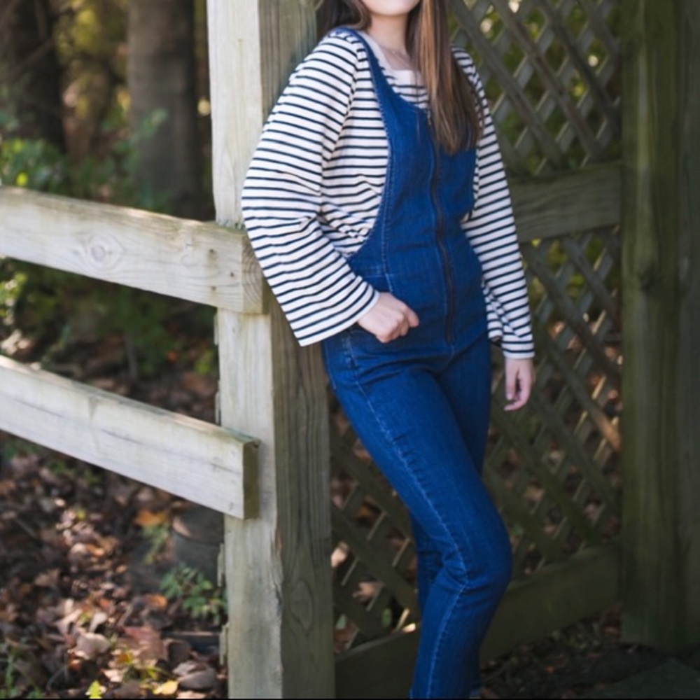 FREE PEOPLE Jean overalls